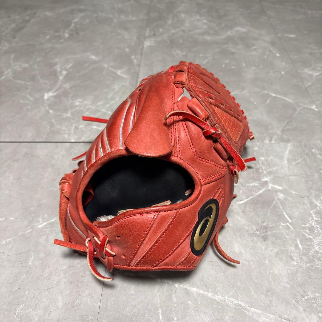 アシックス　GOLD STAGE 軟式投手用グローブ