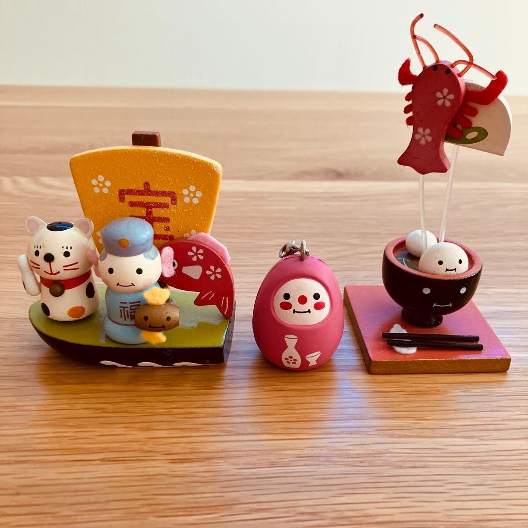 DECOLE デコレ　お正月　木製