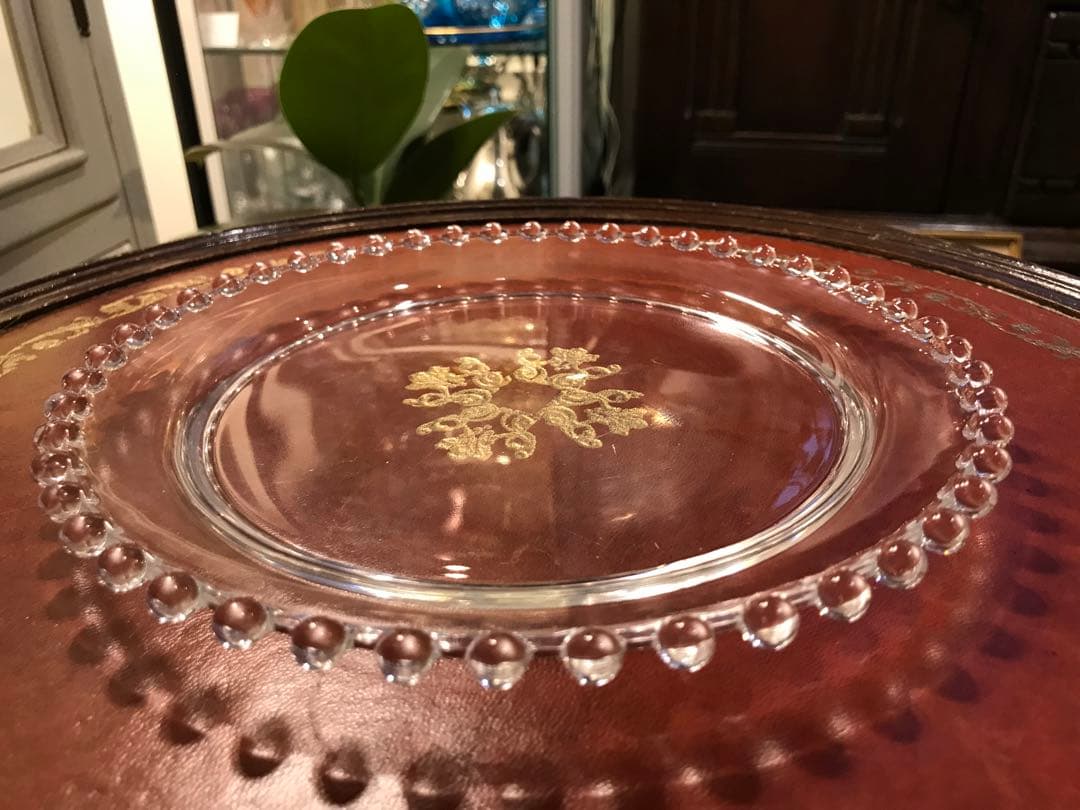 極稀少★素敵★ラリックLaliqueアンドローANDLAU♪ランチョンプレート♪