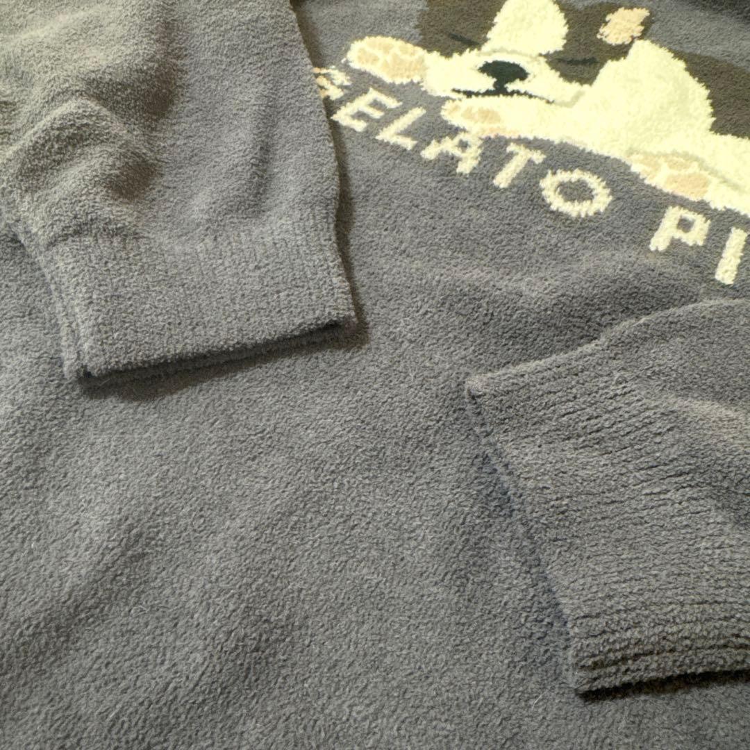 GELATO PIQUE ネイビー フレンチブルドッグ ルームウェア