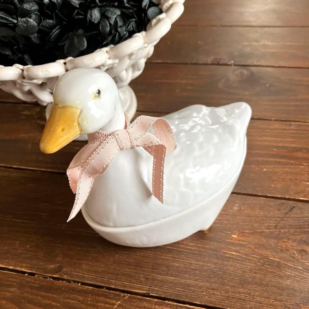 フランスアンティーク ミッシェルコーガン アヒル テリーヌポット