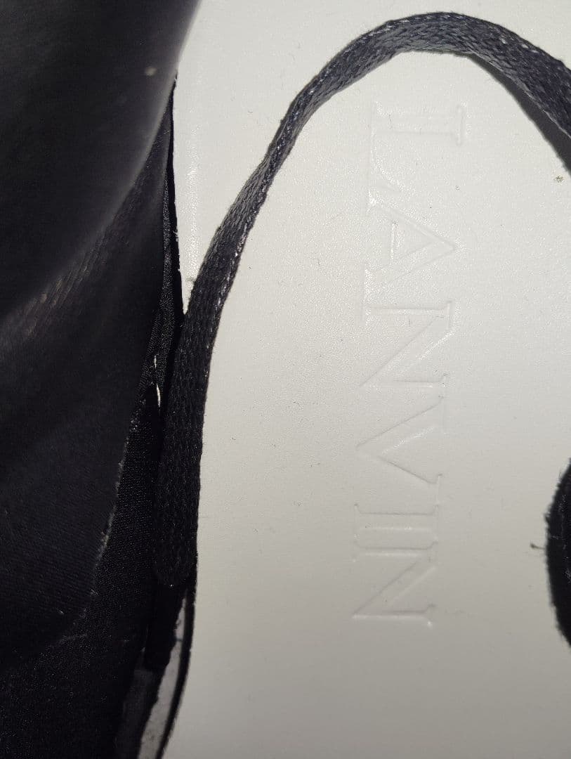 靴 lanvin curb