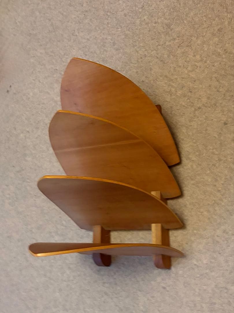 Porada ポラダ チェリー材 壁掛け・置き型 飾り棚 ラック