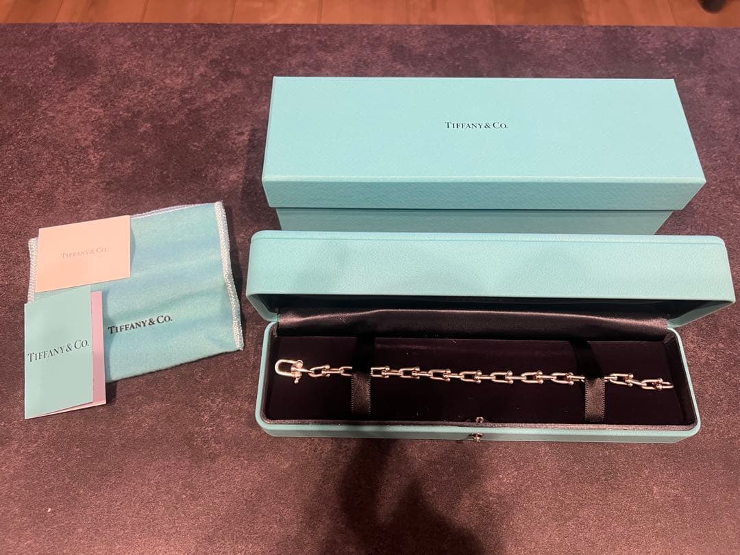 Tiffany & Co. ティファニーハードウェアスモールリンクブレスレット