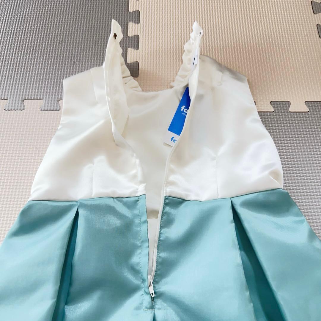 新品未使用　ファミリア　ワンピース　フォーマルドレス　パニエ付き　日本製　110