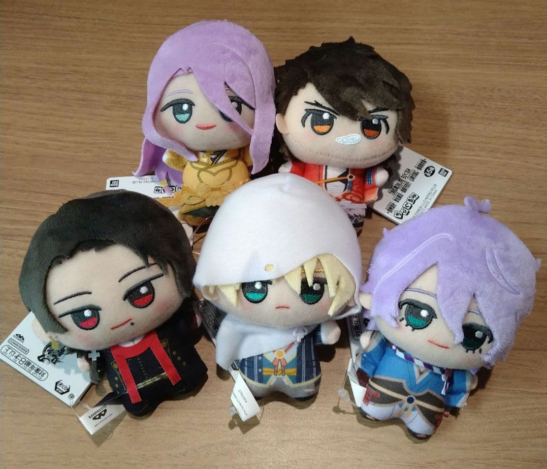 【刀剣乱舞ONLINE】ちびぐるみ 全5種コンプセット