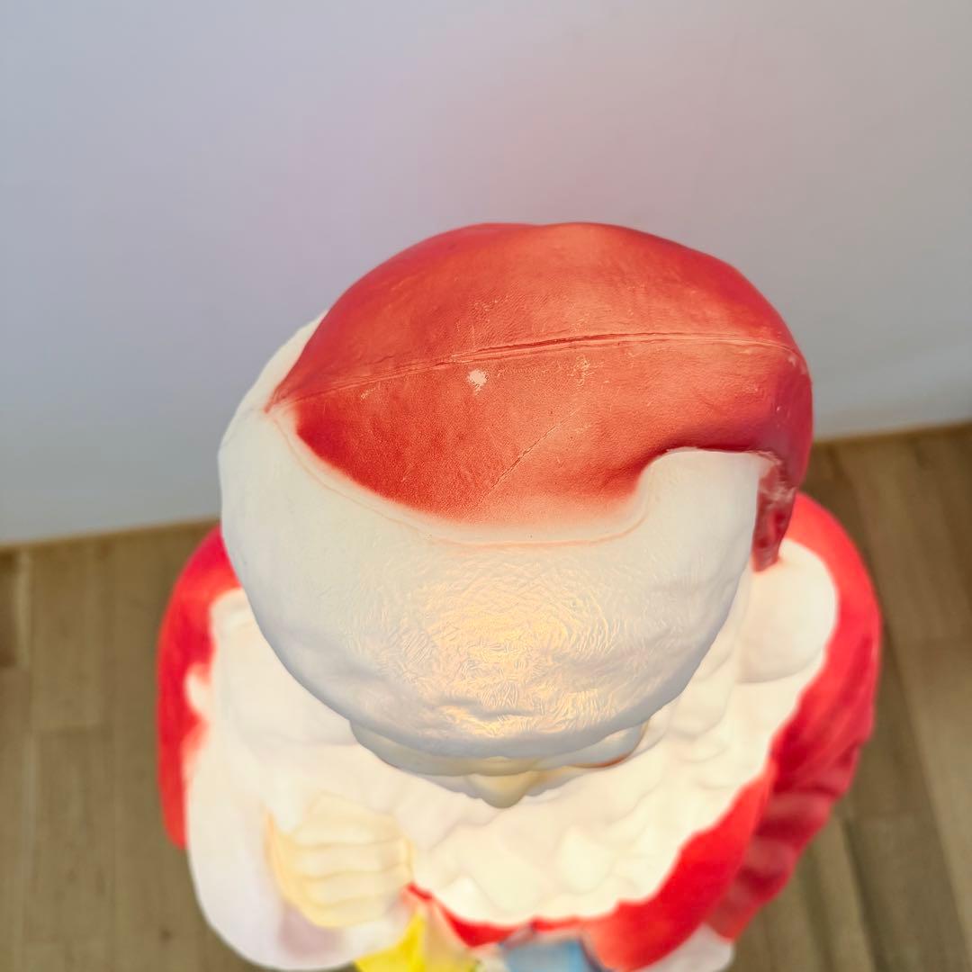 サンタクロース 電灯 ライト 装飾 100cm トラディショナル 置物 米国製