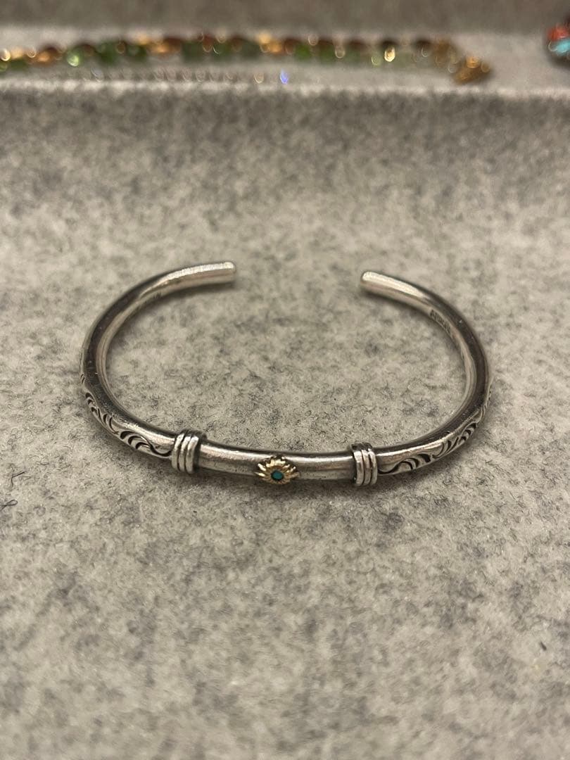 専用　アリゾナフリーダム/Arizona freedomバングル シルバーK18