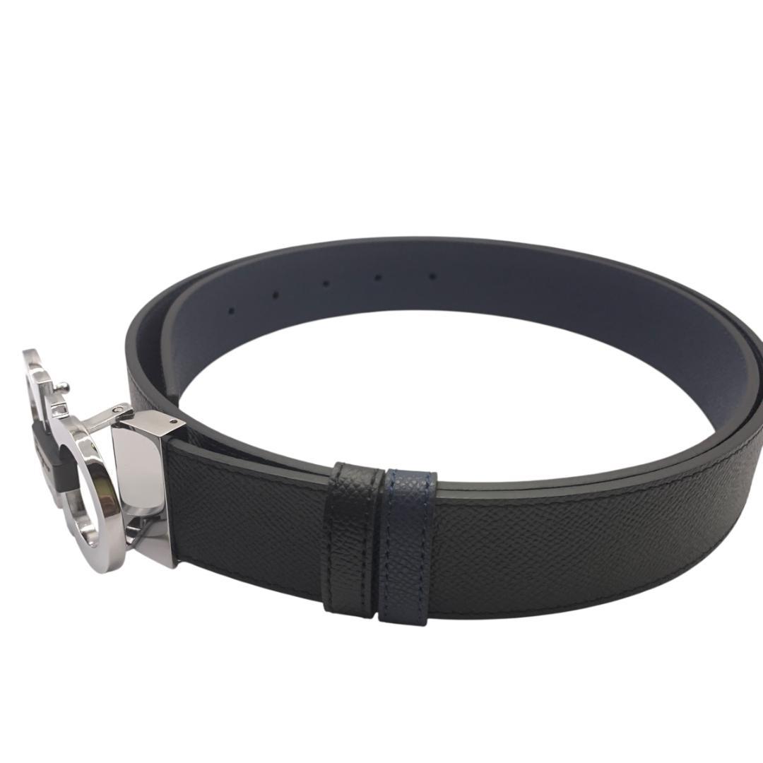 美品Ferragamo フェラガモ　ベルト リバーシブル　調整可 最大115cm