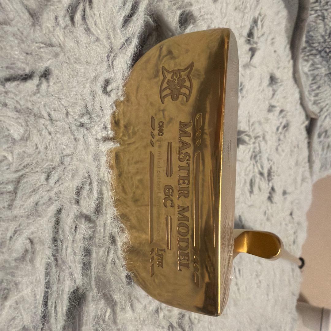 新品未使用　MASTER MODEL GC ゴールド マレットパター