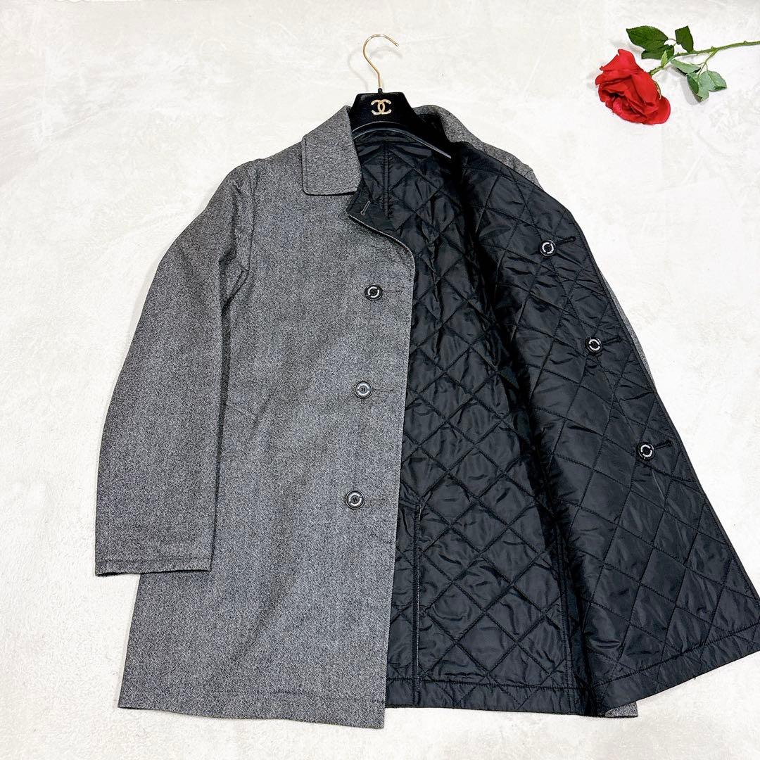 未使用✨　マッキントッシュ　リバーシブル　ダウンジャケット　キルティング　38