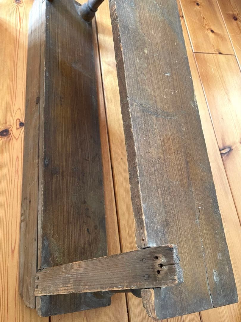 フランスアンティークシェルフ　棚　飾り棚　店舗什器