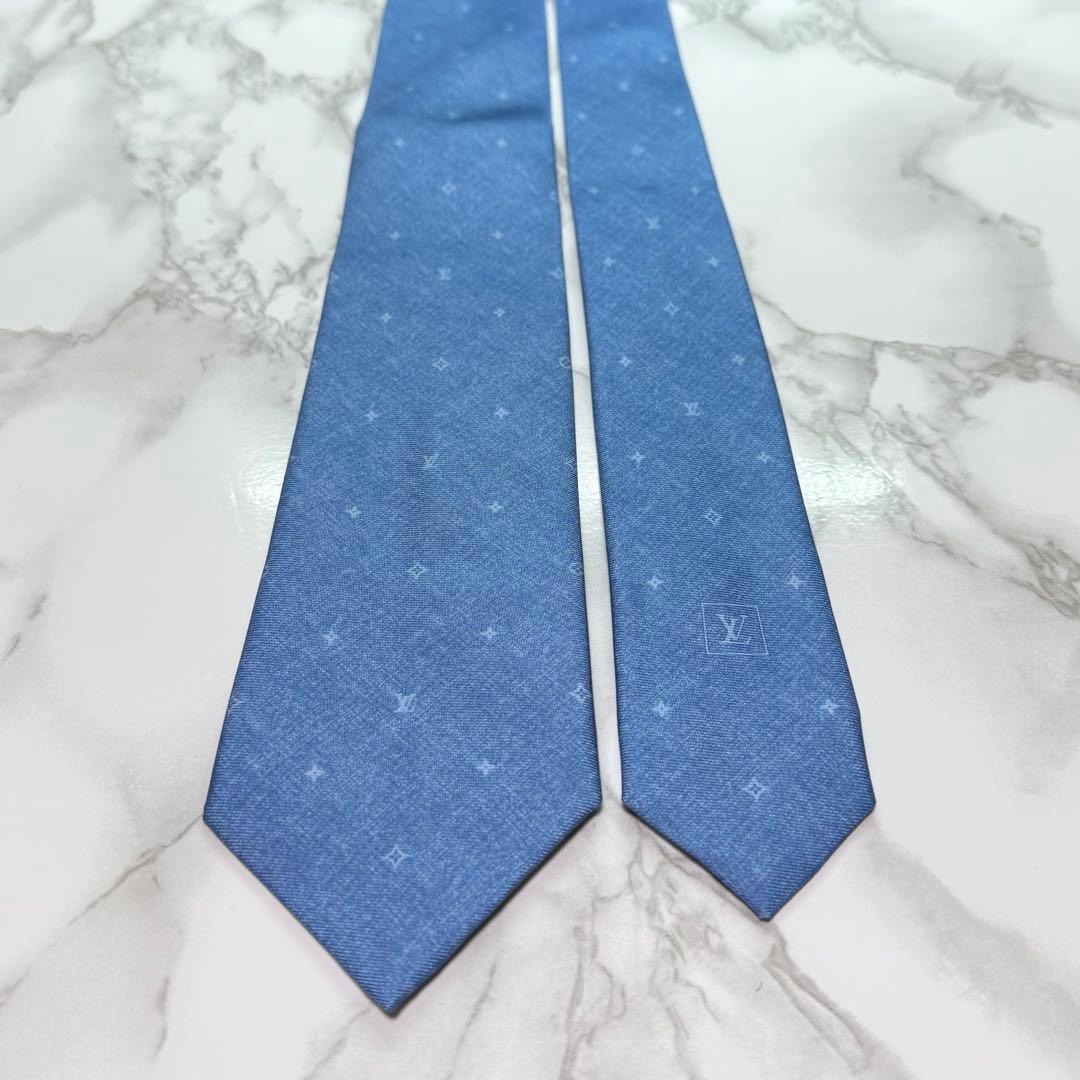 ✨美品✨ レア LOUISVUITTON ネクタイ コンステレーションデニム