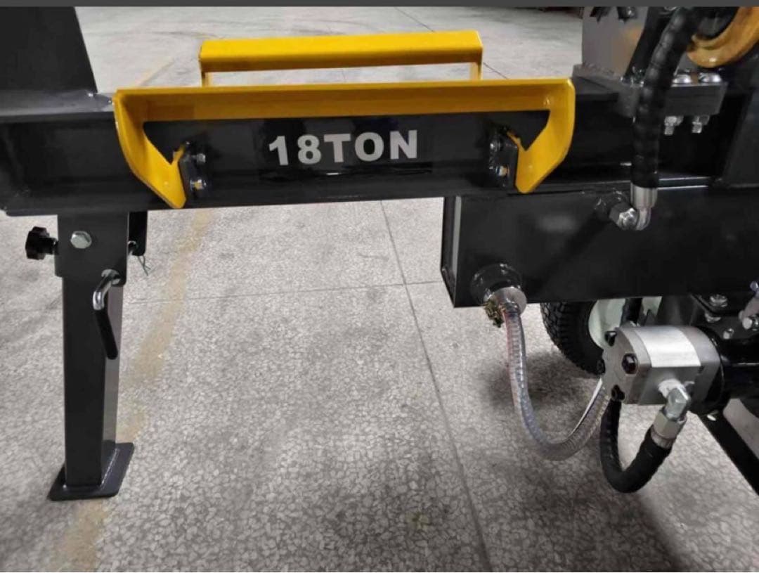 Exect 十字割刃も付属　薪割り機破砕力18T