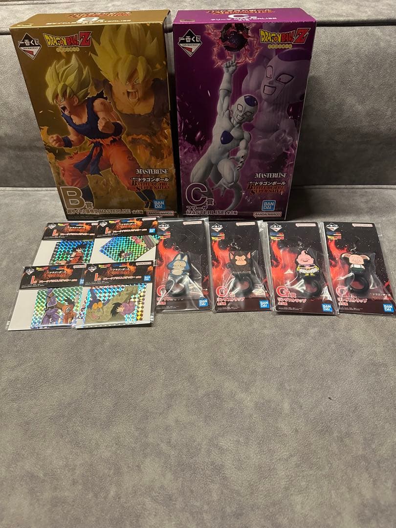 一番くじ ドラゴンボール B賞 超サイヤ人孫悟空　C賞 フリーザ　２種　おまけ付