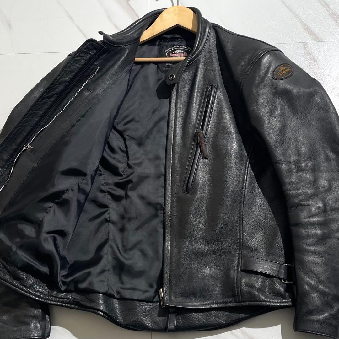 【美品/LL】KUSHITANI クシタニ ライダースジャケット カウレザー
