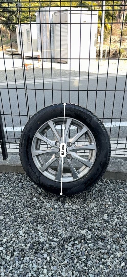 BLIZZAK VRX2 スタッドレスタイヤ 155/65/r14 2本組④