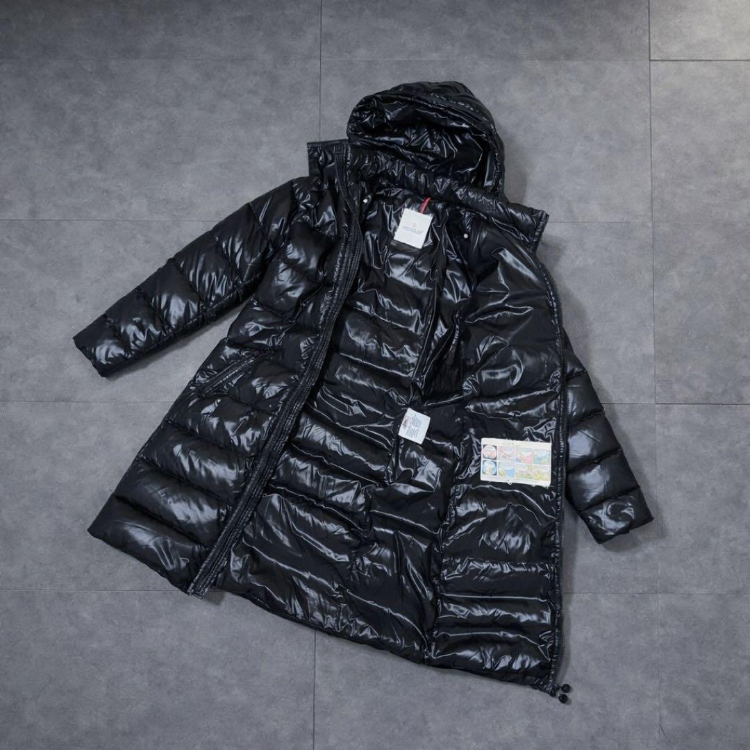 【美品❗️】確実正規品 MONCLER MOKA ロングダウンジャケット 2