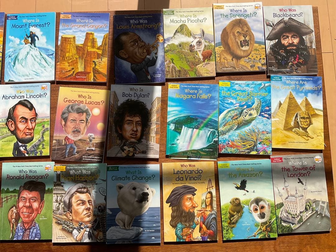 31冊 Who Was? シリーズ 児童書セット