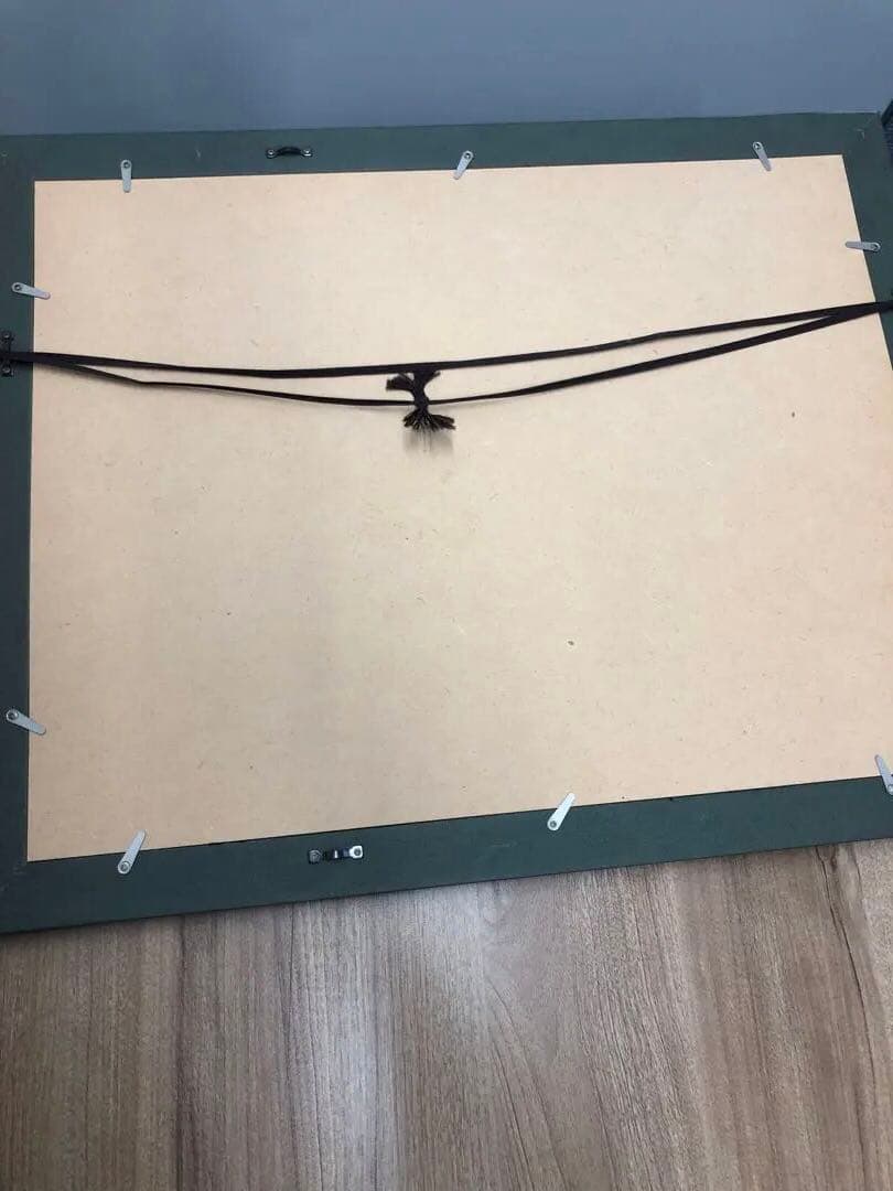 美品！ 虎の絵 刺繍絵 シルク刺繍虎アート