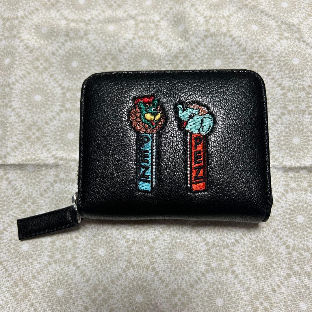 PEZ 二つ折り財布 黒