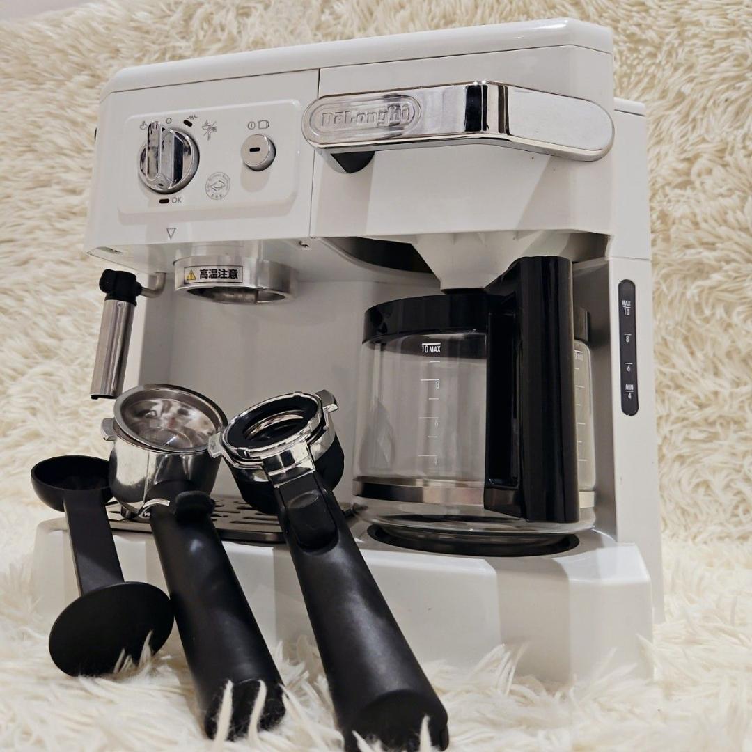 付属品完備 DeLonghi デロンギ コーヒーメーカー BCO410J ラテ