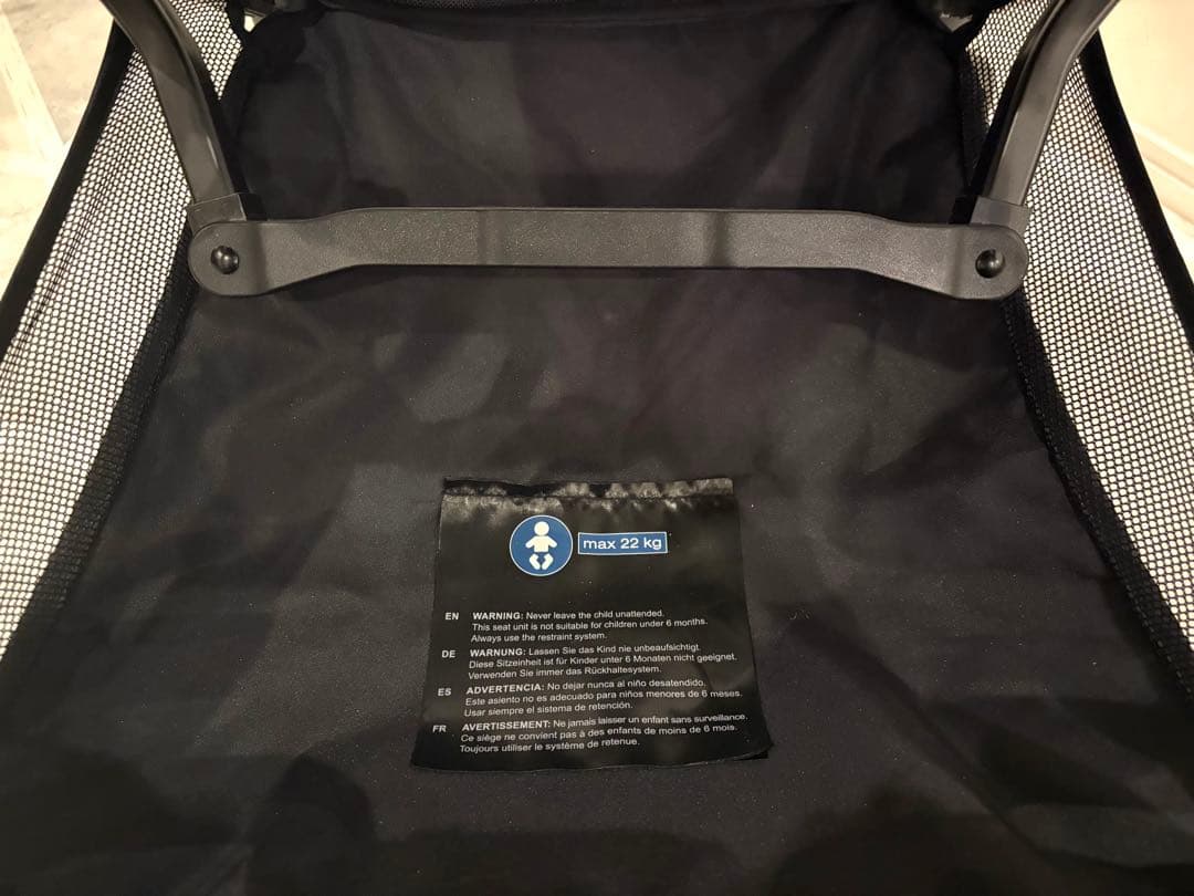 サイベックス ★ リベル グレー 2023年購入 レインカバー パンパーバー付