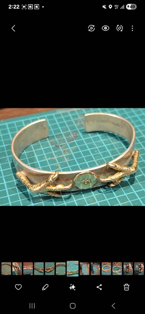 goro's インディアンジュエリーバングル