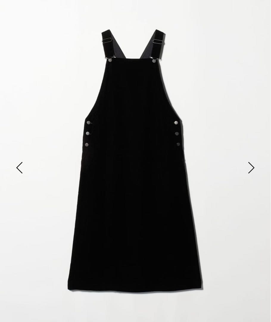 完売 新品 ベロアワンピース　サロペット　United Arrows