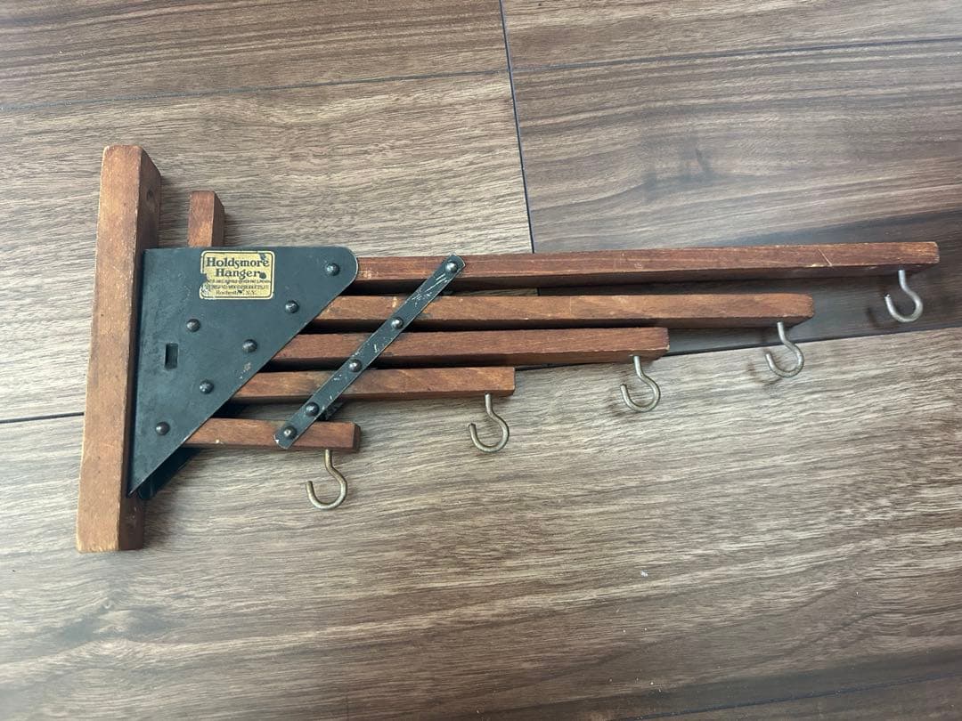 アンティーク1920-30's Folding Hanger2個セット