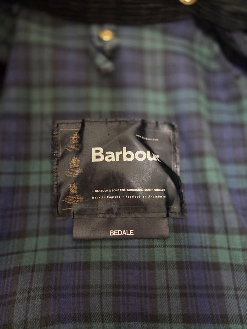 【おまけ付】2000年製 Barbour ビデイル オイルドジャケット C36