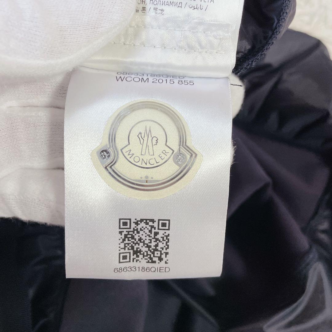 美品　モンクレール　国内正規品タグ　異素材切替ワンピース　半袖　104㎝