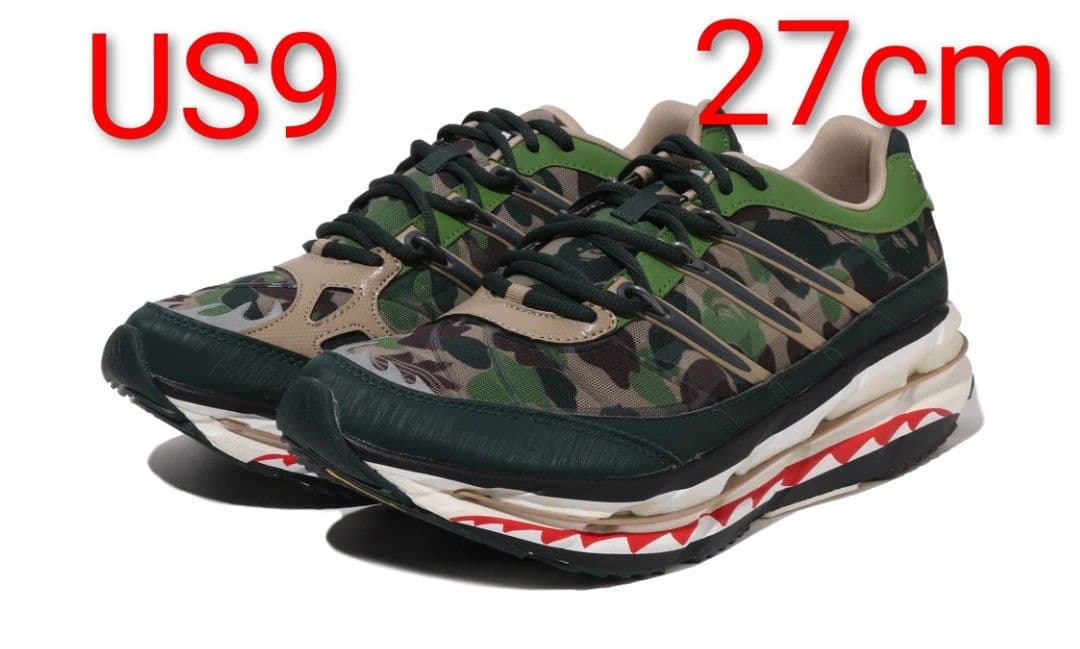 靴 BAPE X ADIDAS ADISTAR HRMY ape 27cm