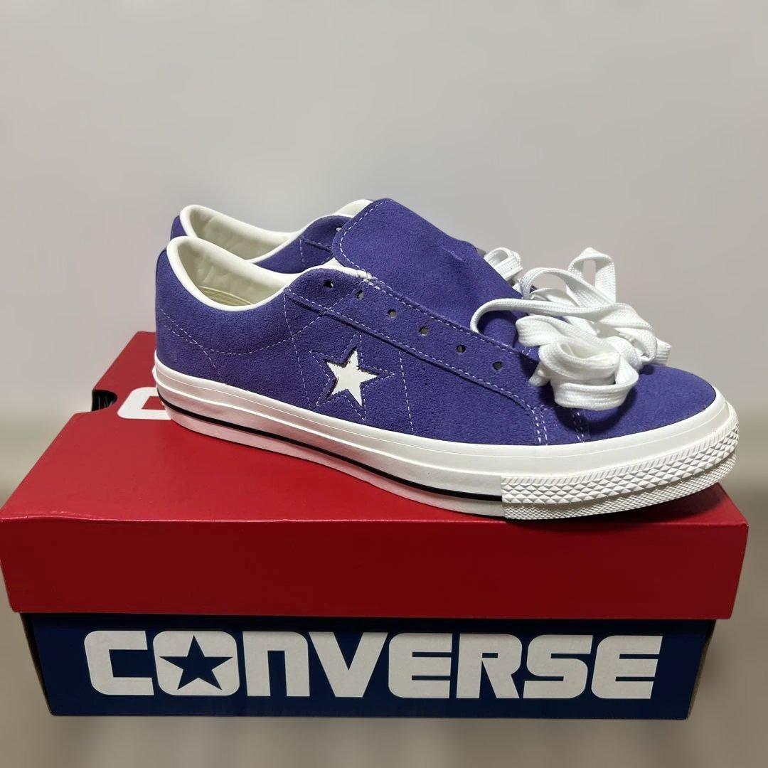 CONVERSE ONE STAR SUEDE ワンスター スウェード パープル
