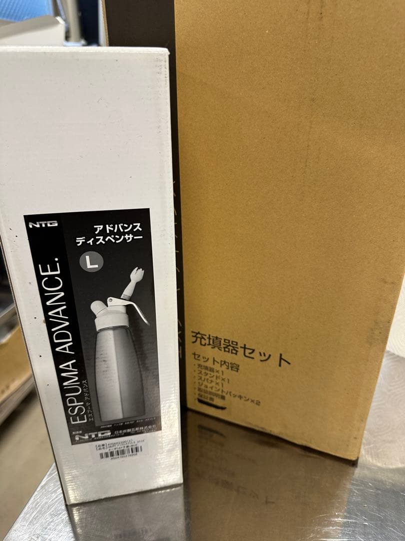NTG ESPUMA ADVANCE Lサイズ 充填器具セット 新品