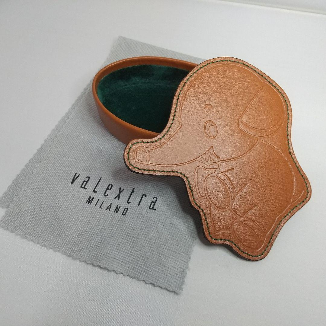 valextra × 佐藤製薬 コラボ品 サトちゃん レザー 小物入れ