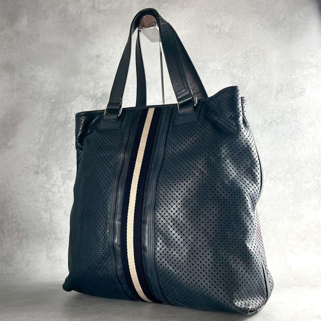 美品 Bally バリー トートバッグ ショルダーバッグ ビジネス レザー