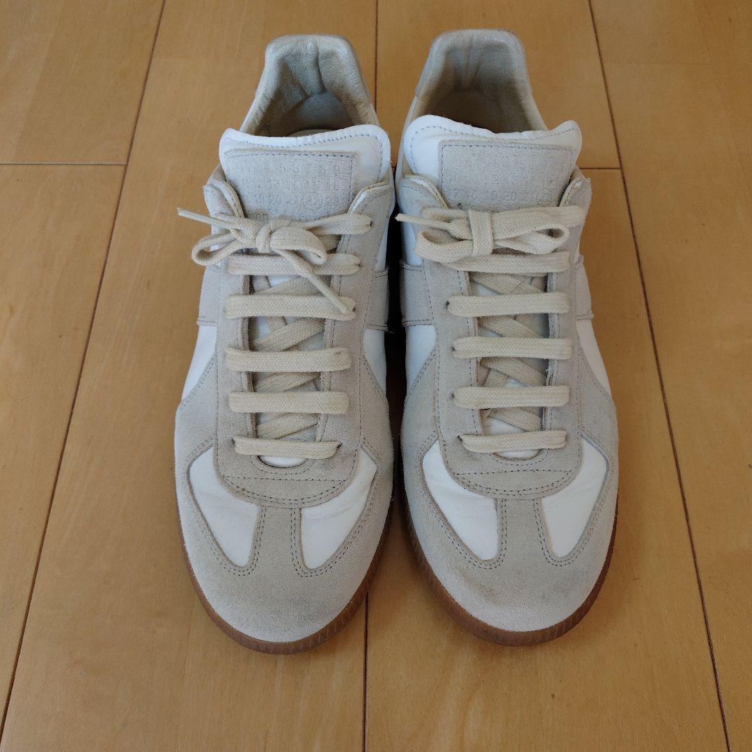 【Maison Margiela】ジャーマントレーナー BG/WH 39