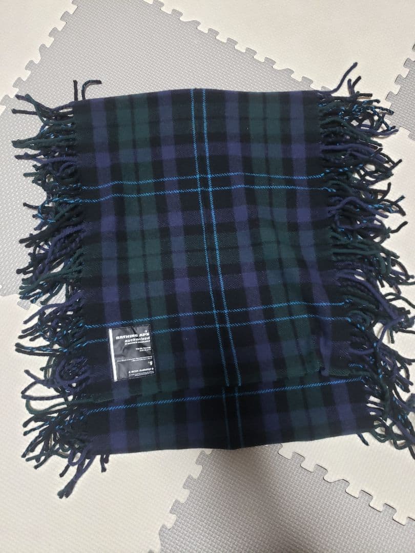 90s APE × Wtaps スカーフ ストール マフラー