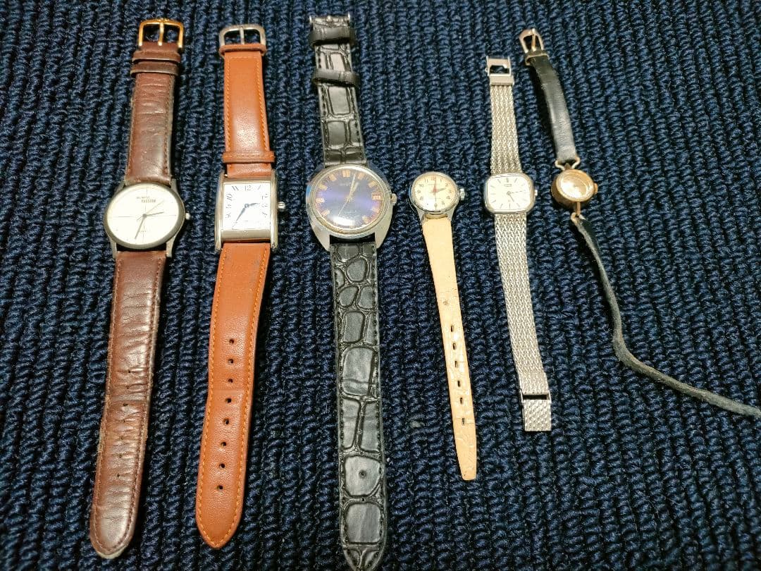 seiko cyma coach wostok 他 腕時計 まとめ ジャンク扱い