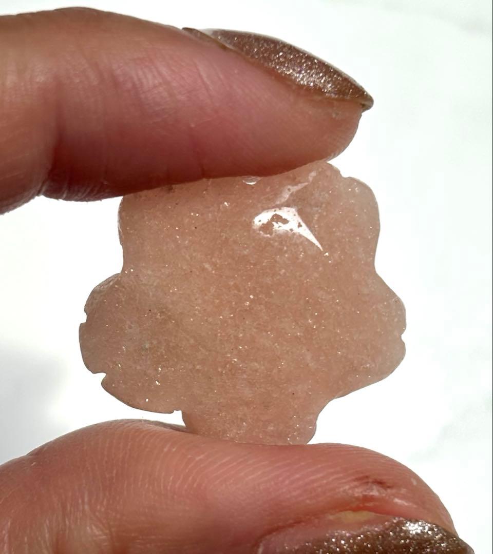 《ミニサイズ》お花　カービング　3個セット