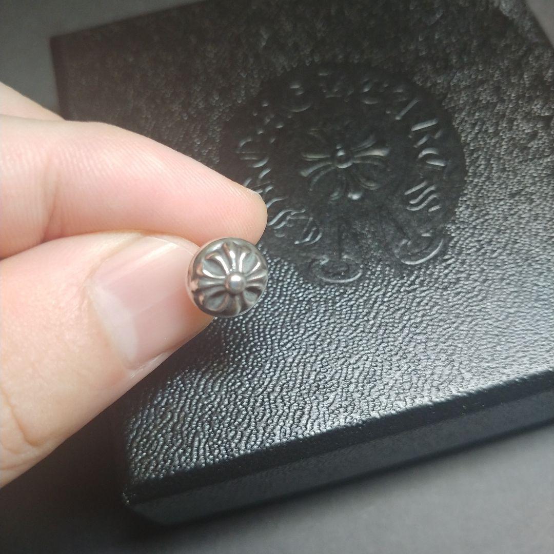 CHROME HEARTS クロスボールスタッドピアス