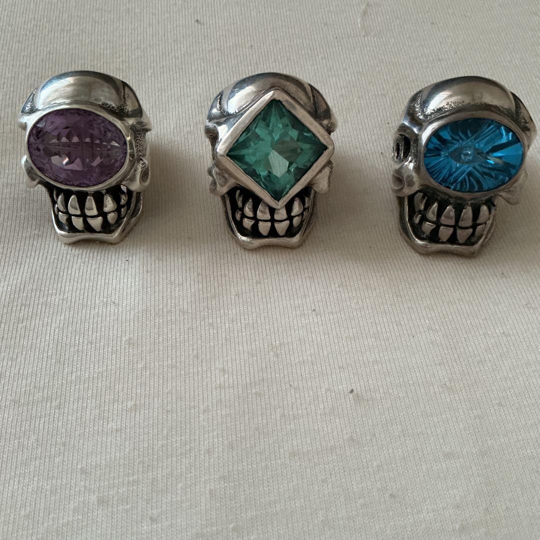 トラヴィスワーカーTRAVIS WALKER リング3点セット　ギャランティあり