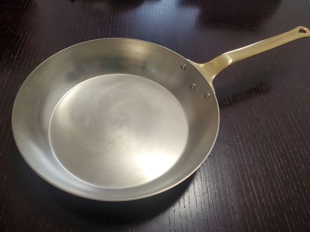 銅製フライパン 26cm 真鍮ハンドル