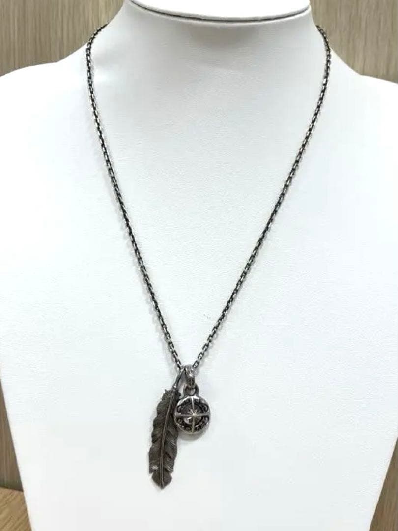 SAAD シルバーネックレス