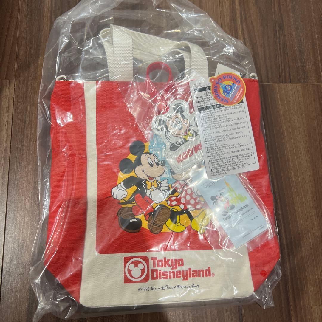 Tokyo Disneyland 40周年記念 トートバッグ