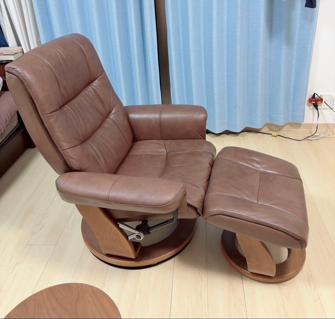 NITORI ニトリ ラルフパーソナルチェア オットマン セット ソファ