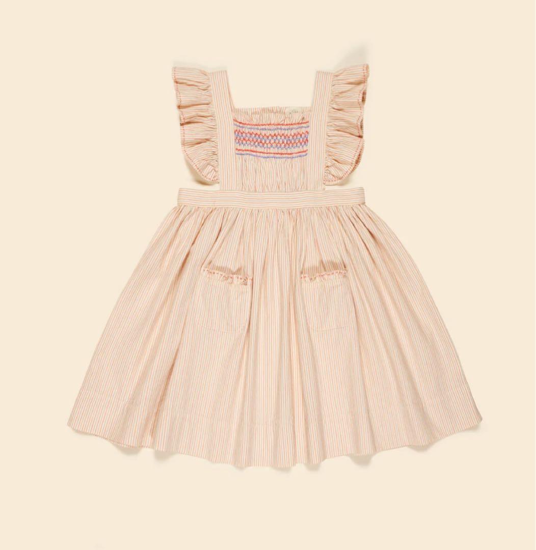 ワンピース Apolina Bessie Pinafore Cazan Stripe