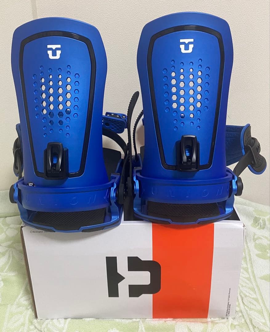 【新品・未使用】UNION FORCE ビンディング 青　Mサイズ　24ー25