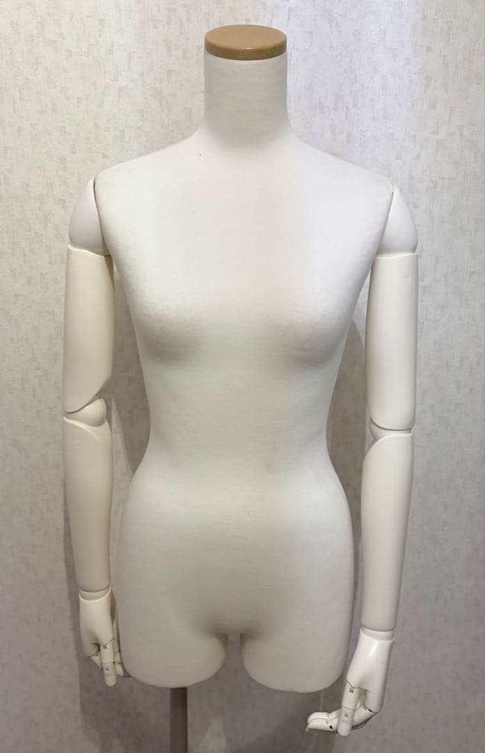 ホワイトマネキン 可動式腕 約170cm